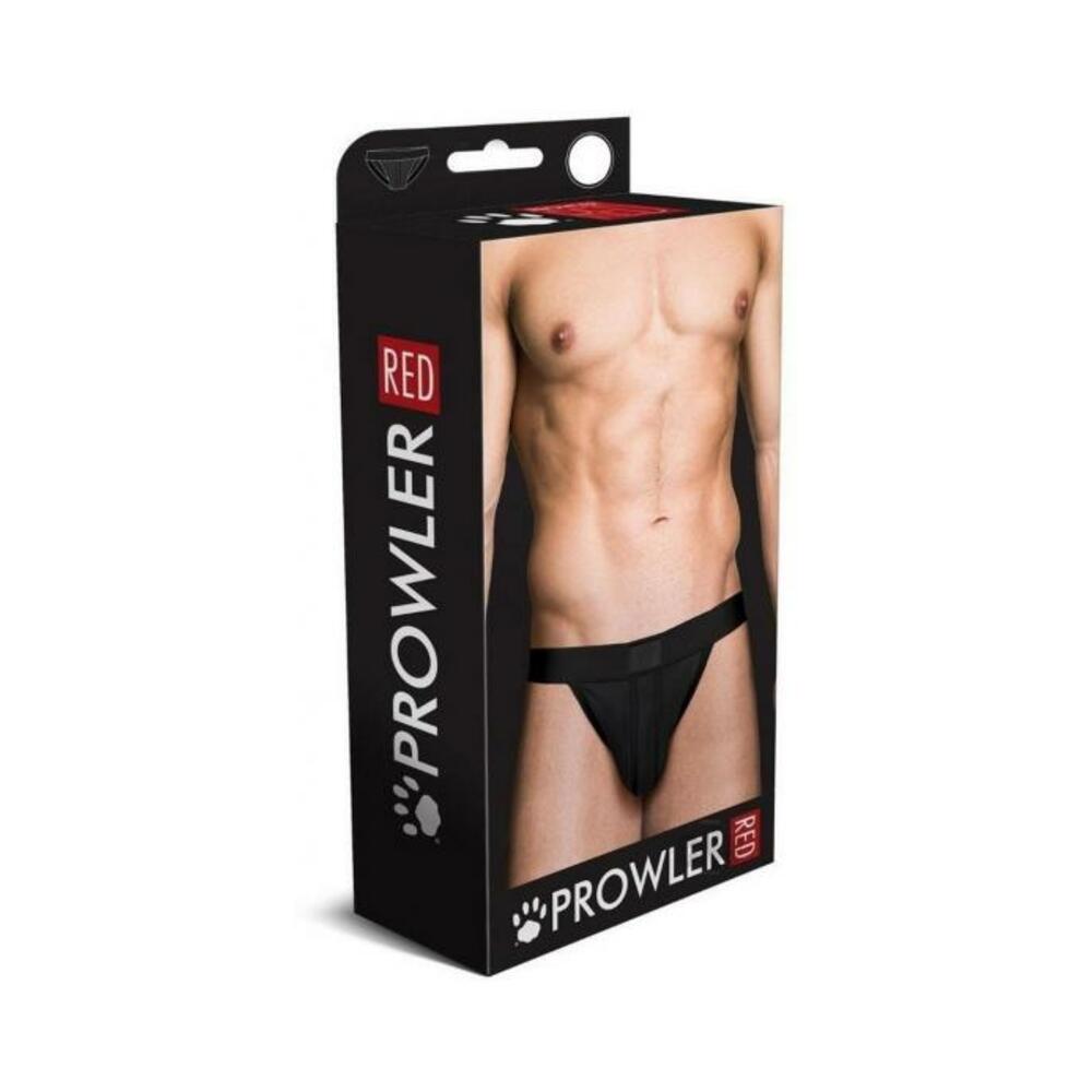 Prowler Red Ass Less Jock Blk Xl