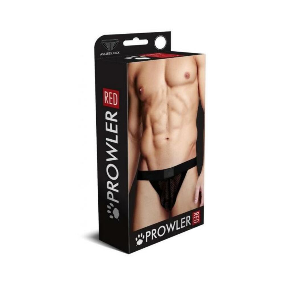 Prowler Red Fishnet Assless Jock Blk Xxl