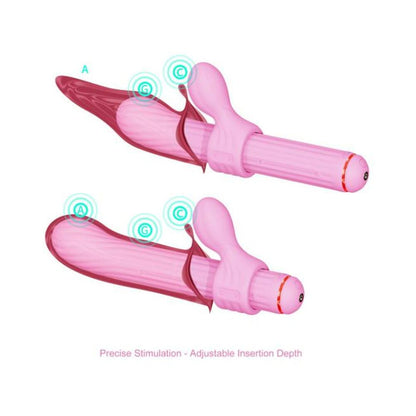 Magic Stick S1 Plus Multi Functioning Vibe Pink