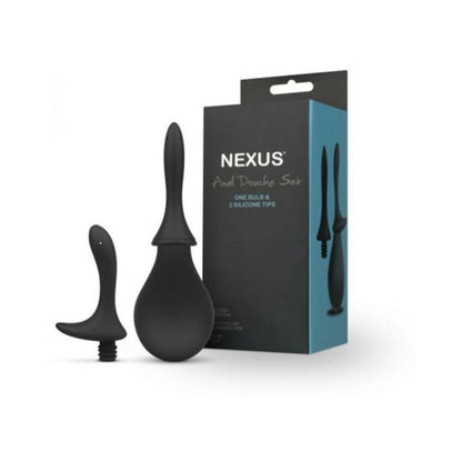 Nexus Anal Douche Set Silicone Black