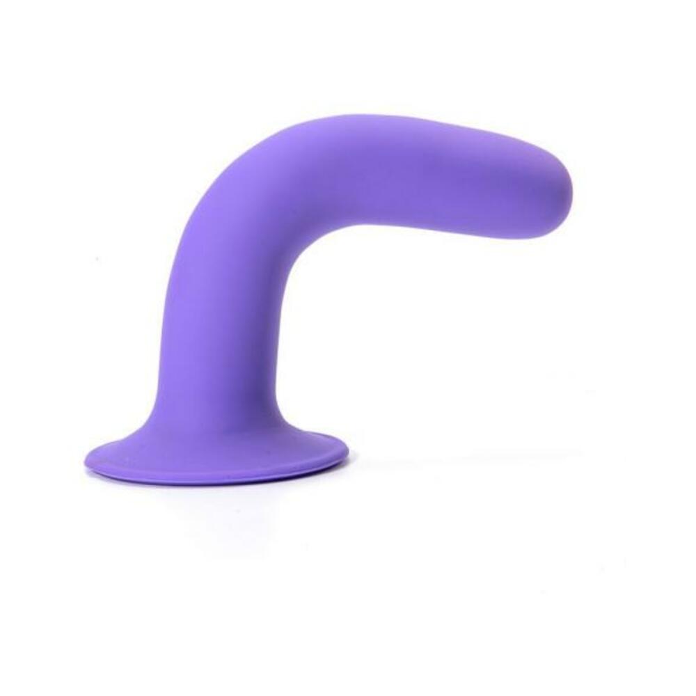Marin 8 In Posable Silicone Dong Purple
