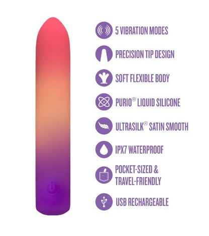 Play with Me Sunset Passion 6 IN Bullet Vibrator