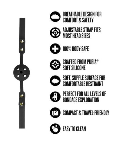 Temptasia Ardor Ball Gag Black