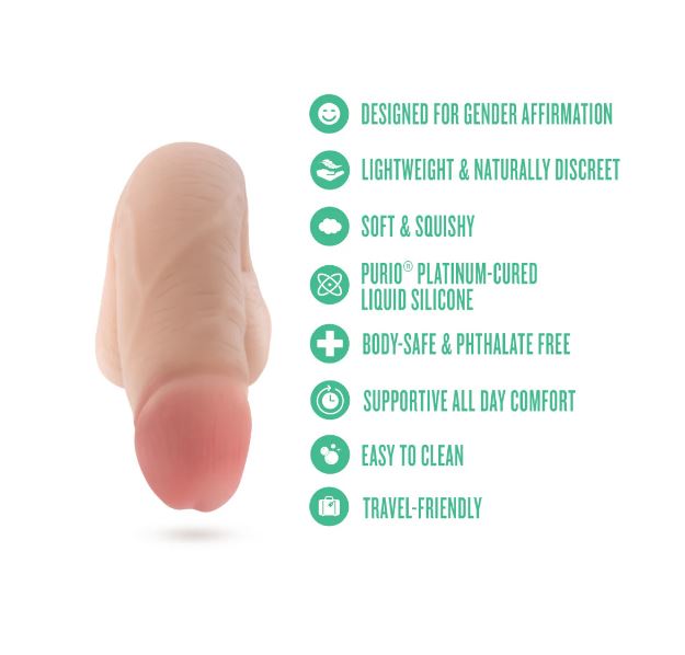 Urself Affirm 5IN Realistic Prosthetic Beige