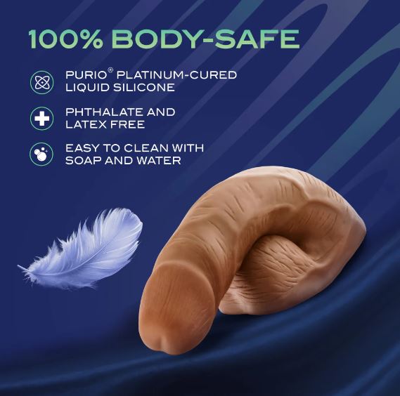 Urself Affirm 5IN Realistic Prosthetic Brown
