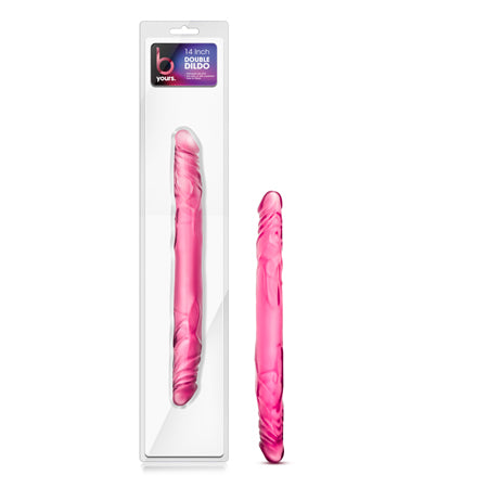 B Yours 14 Double Dildo - Pink