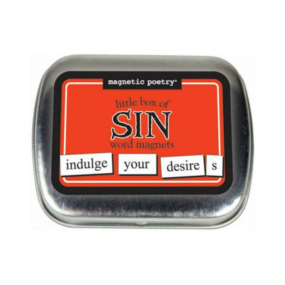 Magnetic Poetry Little Box Of Sin Word Magnets