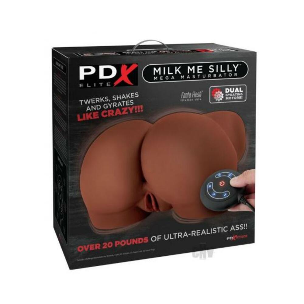 Pdx Elite Milk Me Silly Mega Masturbator Brown