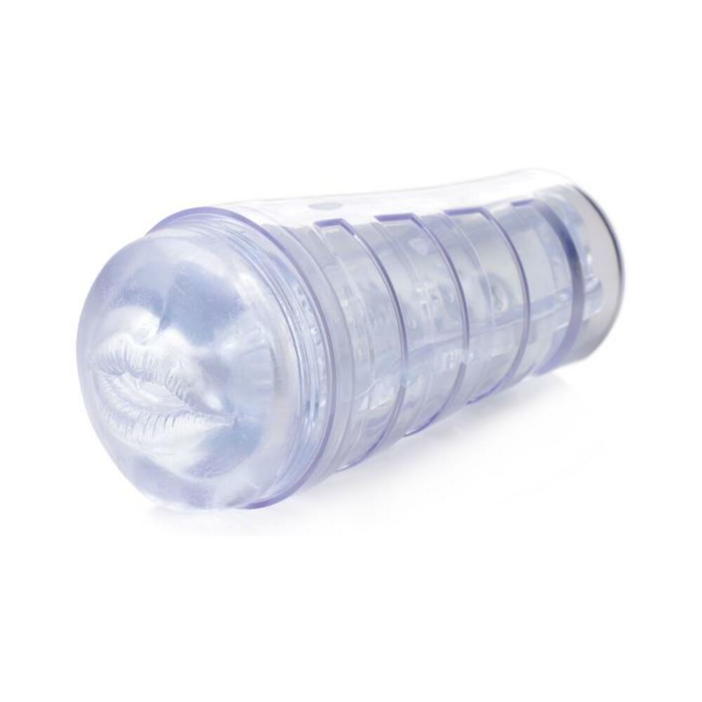 Mistress Courtney Diamond Deluxe Mouth Stroker - Clear