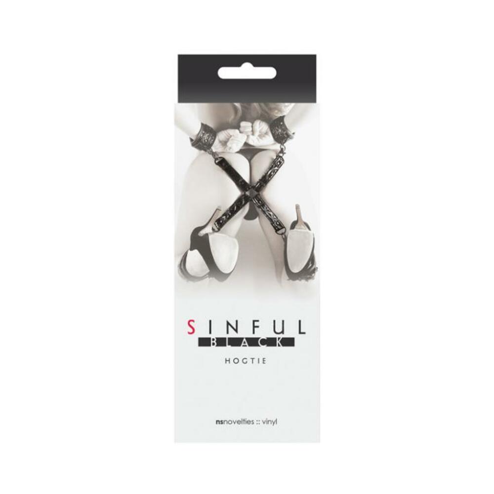 Sinful Hogtie Black