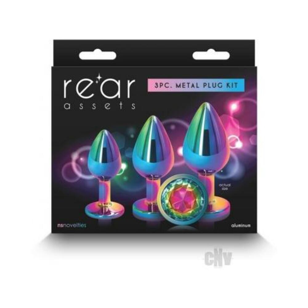 Rear Assets 3-piece Trainer Kit Multicolor Rainbow