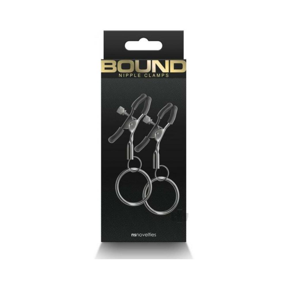 Bound Nipple Clamps C2 Gunmetal