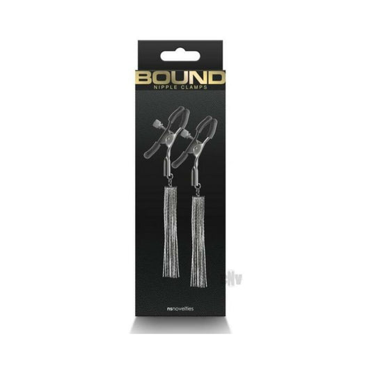 Bound Nipple Clamps D2 Gunmetal