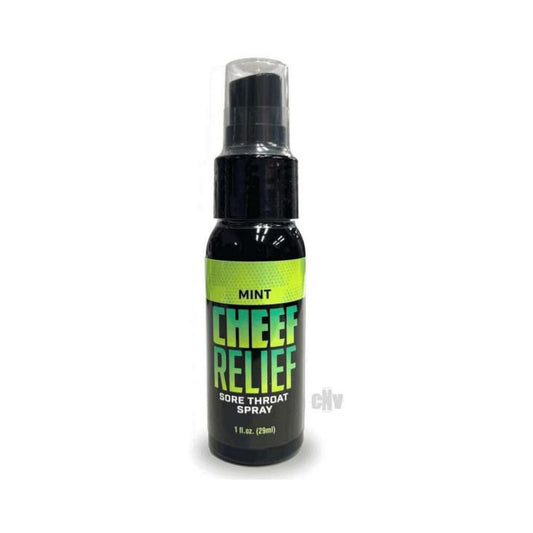 Cheef Relief Throat Spray Mint 1 Oz.