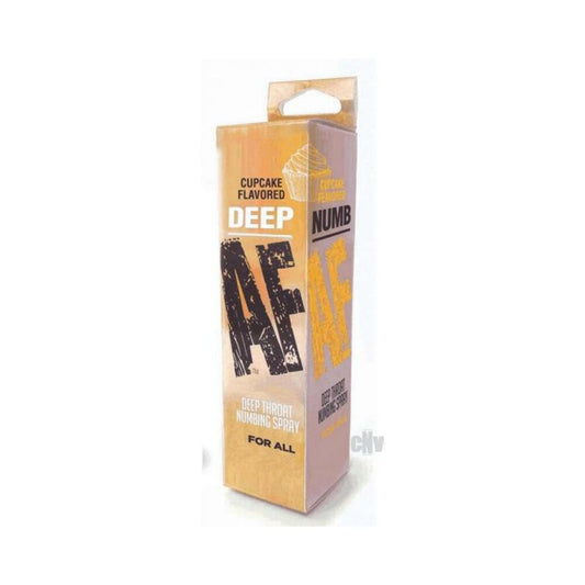 Deep Af Deep Throat Spray Cupcake 1 Oz.