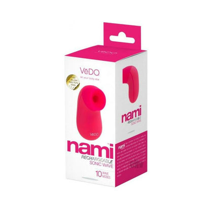 Vedo Nami Rechargeable Sonic Vibe Foxy Pink