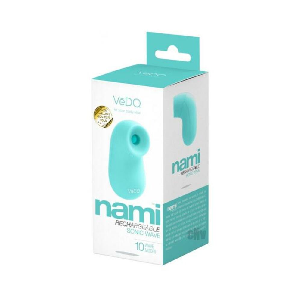 Vedo Nami Rechargeable Sonic Vibe Tease Me Turquoise