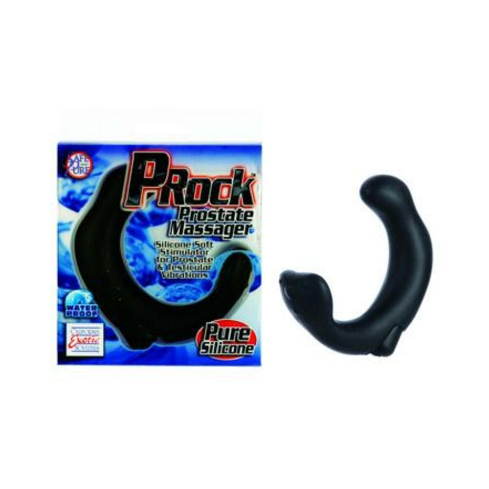 P-Rock Vibrating Prostate Massager Black