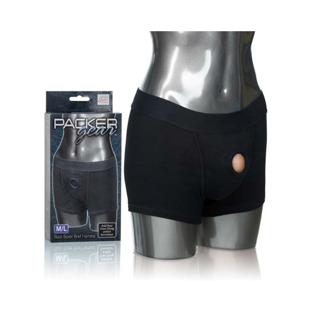 Packer Gear Black Boxer Harness M/L
