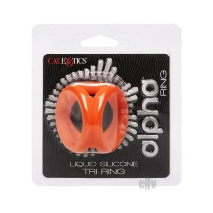 Alpha Liquid Silicone Tri Ring Orn