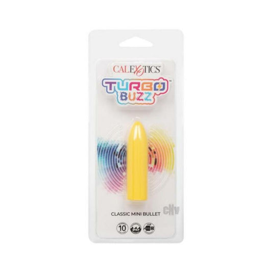 Turbo Buzz Classic Mini Bullet Stimulator - Yellow