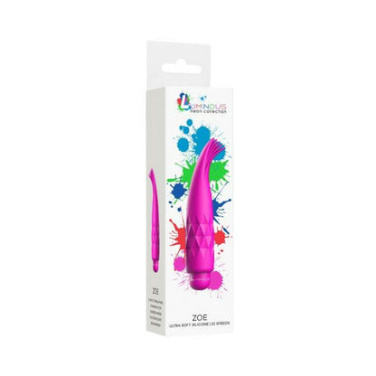 Luminous Zoe Abs Bullet With Silicone Sleeve 10 Speeds Fuchsia