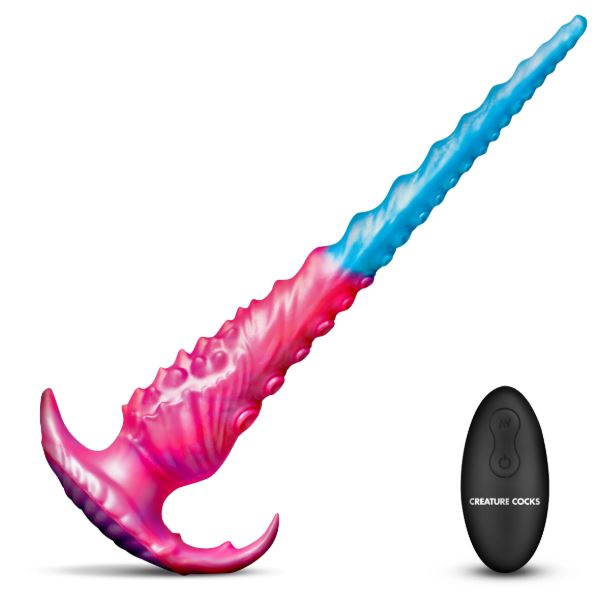 Vibropus Vibrating Silicone Dildo