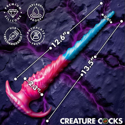 Vibropus Vibrating Silicone Dildo