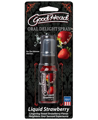 Goodhead Oral Delight Spray Liquid Strawberry 1oz