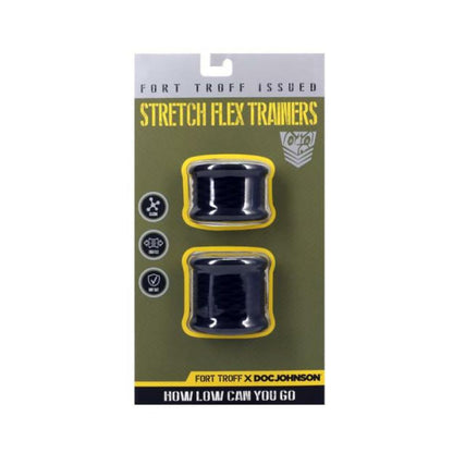 Fort Troff Stretch Flex Trainers Black