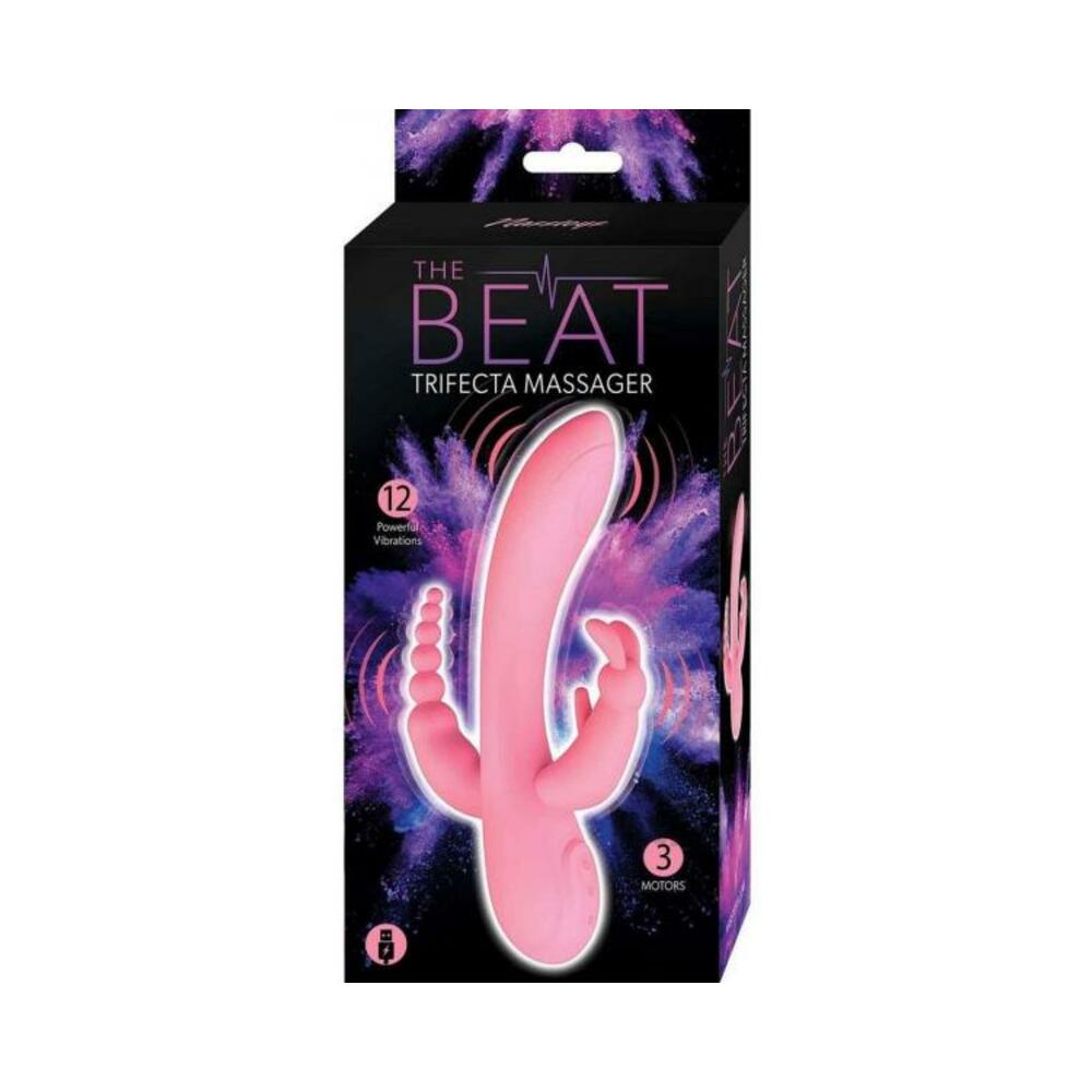 The Beat Trifecta Massager Pink
