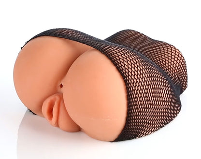 Cloud 9 Pleasure Pussy Realistic Ass & Pussy Body Mold Tan