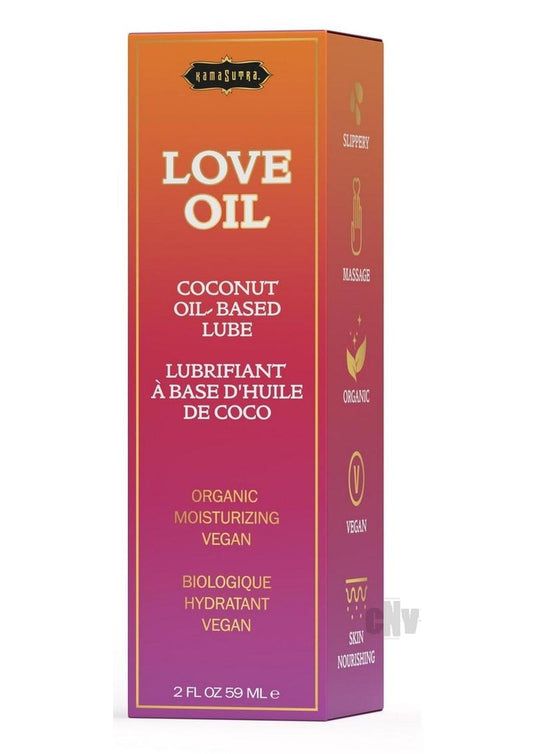 Love Oil Coconut Oil Based Lube 2oz