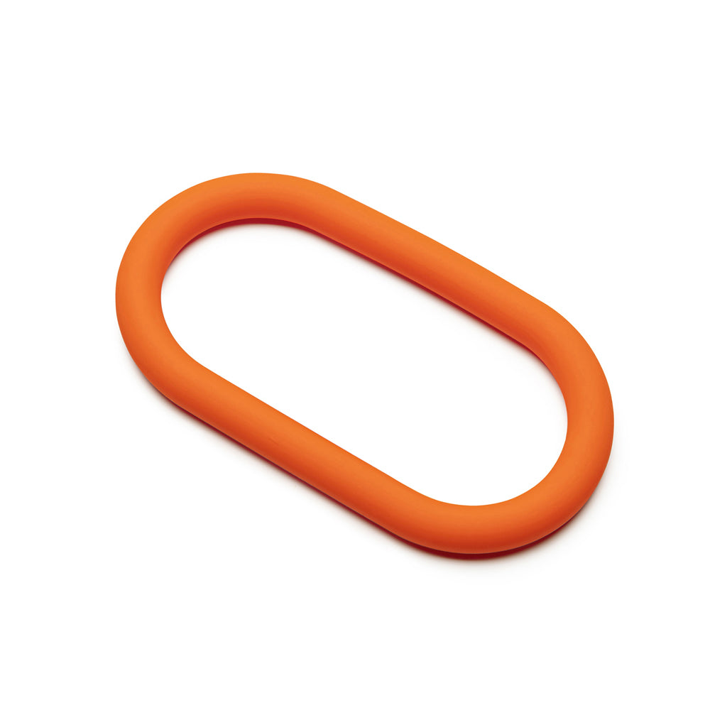 9 (229 mm) Silicone Hefty Wrap Ring Orange