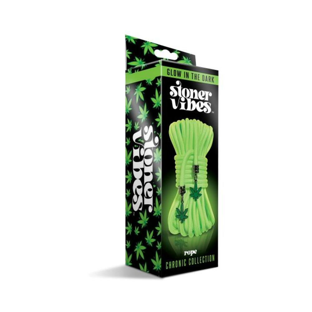 Stoner Vibes Chronic Collection Glow In The Dark Rope 32 Ft.