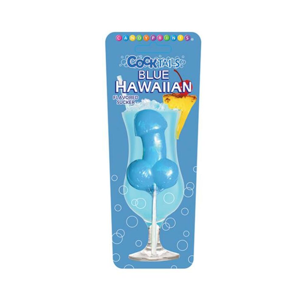 Blue Hawaiian Cocktails Sucker