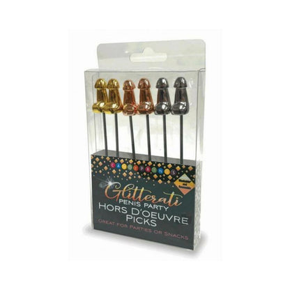 Glitterati Hor D`oeuvres Picks 6pc