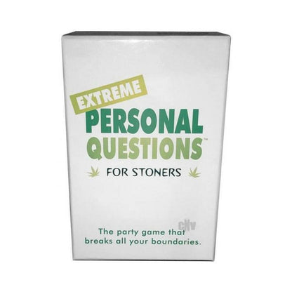 Extreme Personal Questions For Stoners