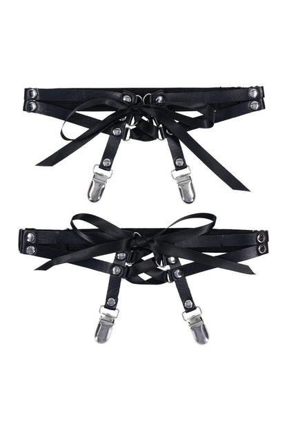 Lace Laced Up Garters