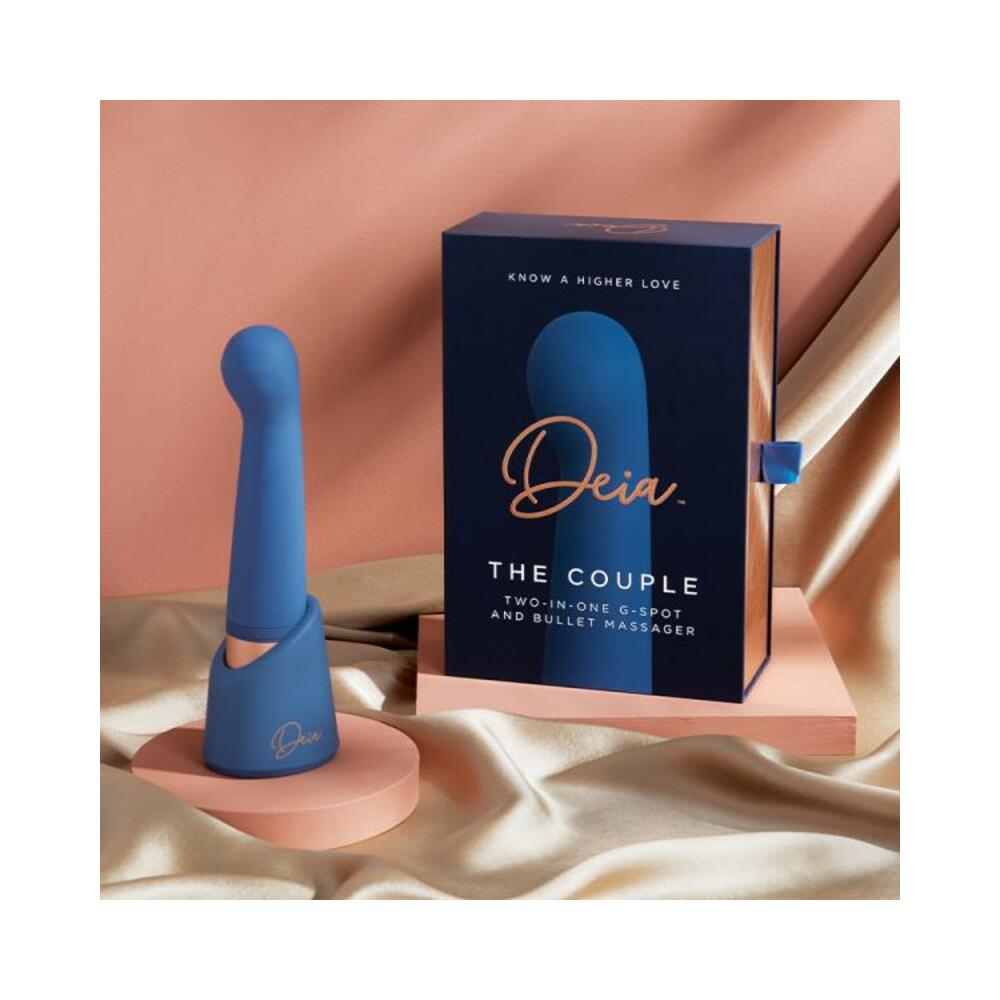 Deia The Couple G-spot And Bullet Massager Silicone Blue