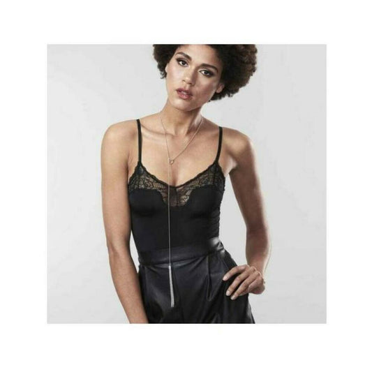 Bijoux Indiscrets Magnifique Chain Necklace Whip Silver