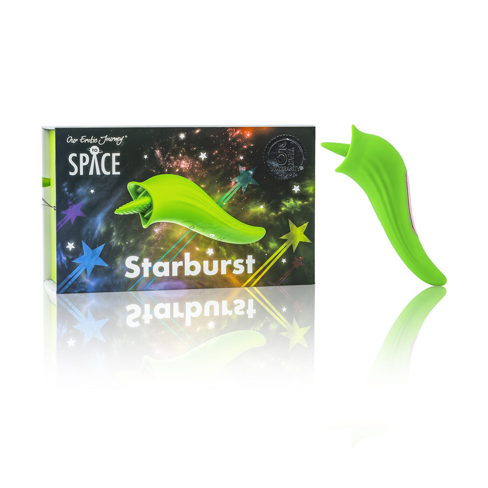 Space Starburst Neon Green