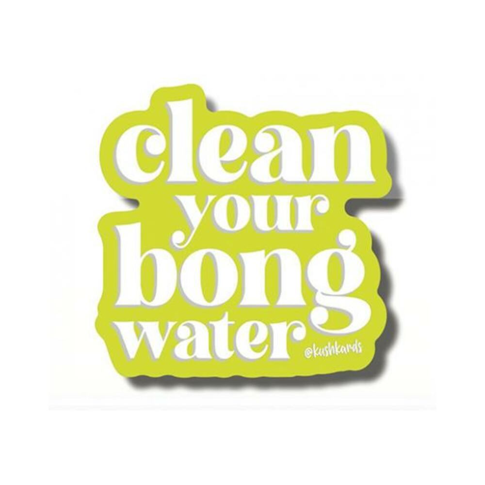 Bong Water Sticker - Pack Of 3