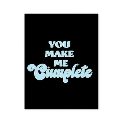 Cumplete Greeting Card