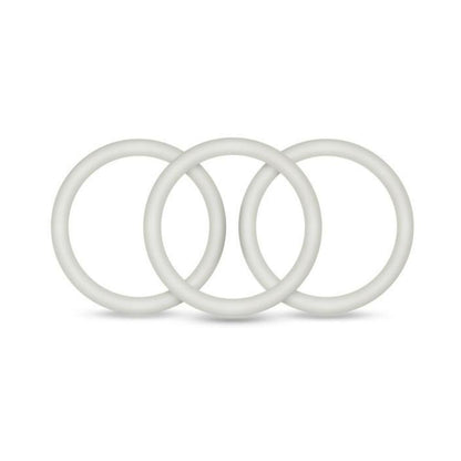 Performance VS3 Pure Premium Silicone Cockrings Large White