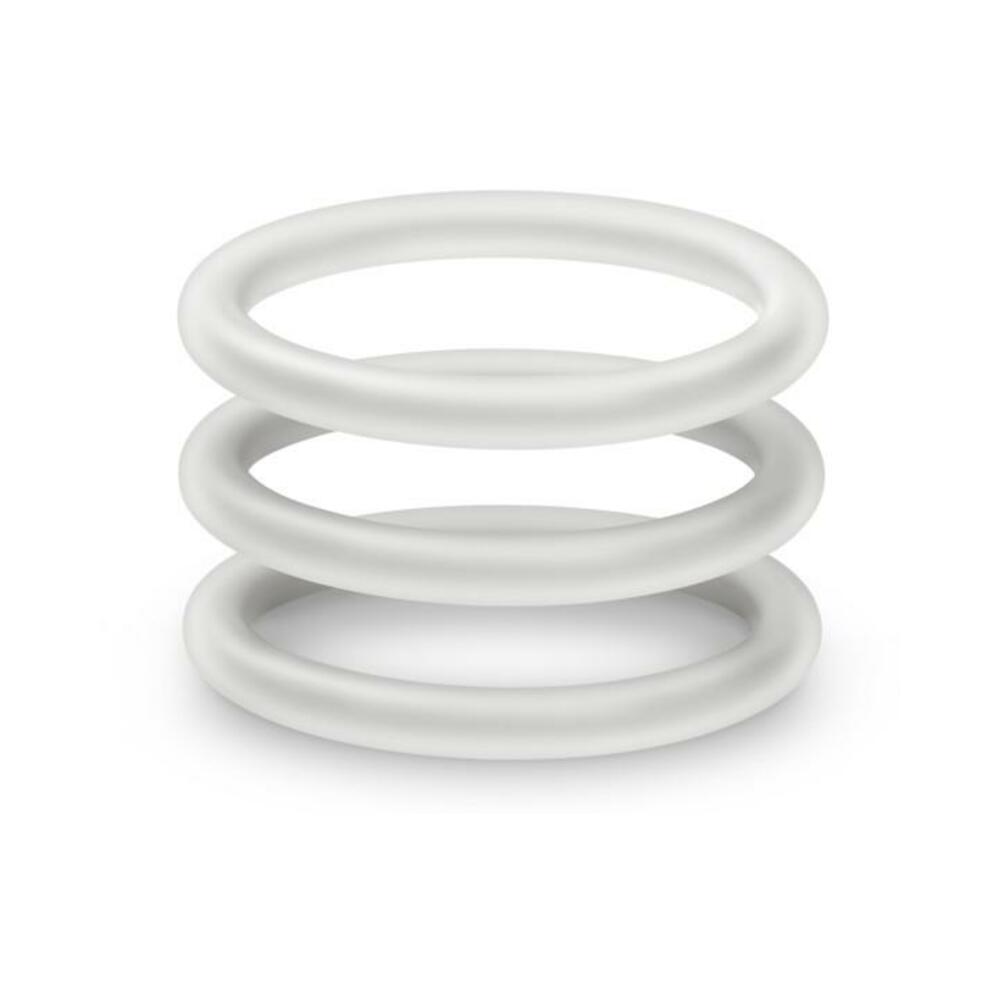 Performance VS3 Pure Premium Silicone Cockrings Large White