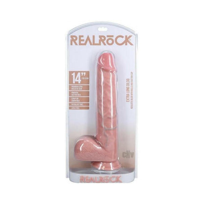 Realrock Xl Straight W Balls 14 Flesh