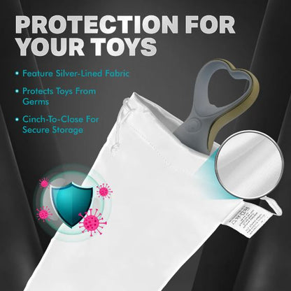 Safe Sex Antibacterial Toy Bag Large Size
