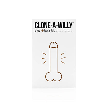 Clone-A-Willy Plus With Balls Deep Skin Tone