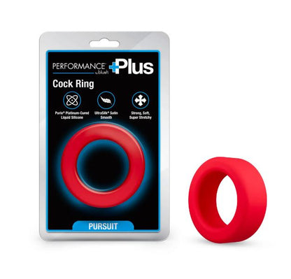 Performance Plus Pursuit Cock Ring Red